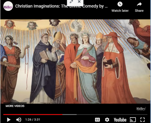 Christian Imaginations: The Divine Comedy by Dante Part 1