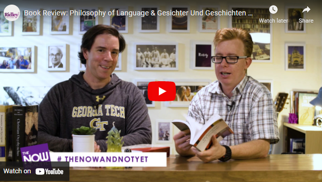 Book Review: Philosophy of Language & Geischter Und Geschichten Der Reformation